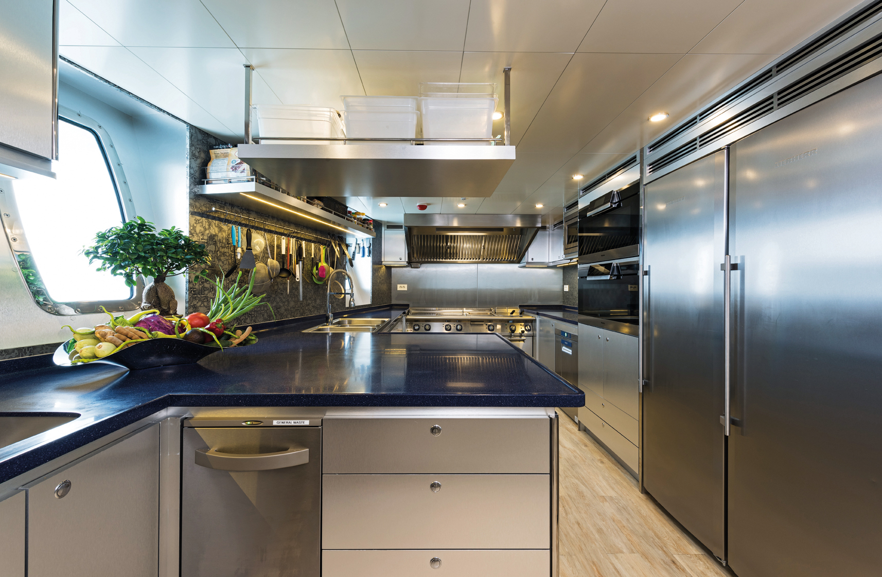private yacht galley